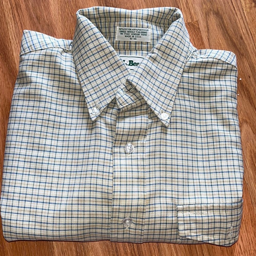 Vintage L.L. Bean long sleeve button down
